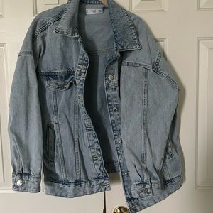 Mango Oversized Denim Jacket